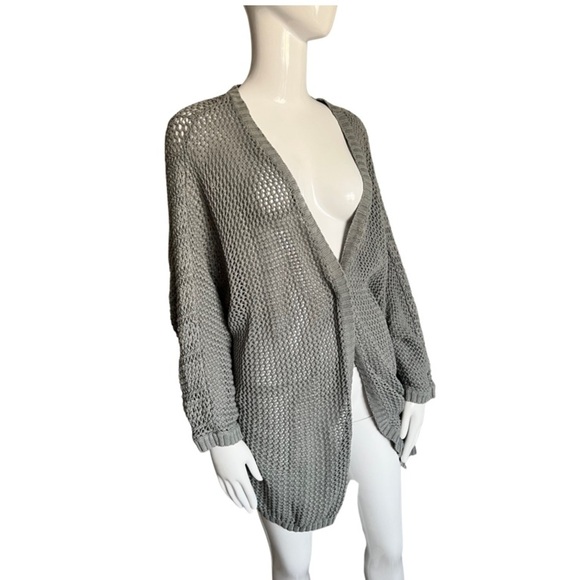 Kimchi Knit Cardigan grey. - Picture 1 of 8